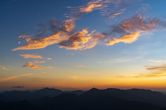 夕阳晚霞