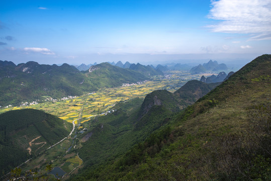 青山群山风景