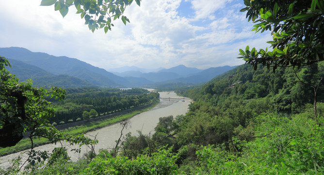 都江堰风光