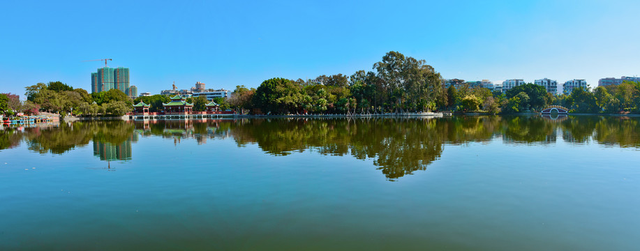 汕头中山公园全景