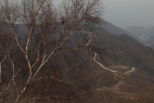 古北台北麓清源寺到兰若寺的路