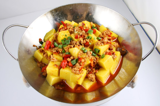干锅米豆腐