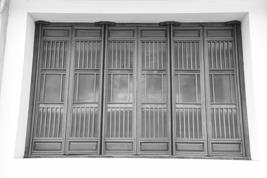 老上海门窗旧照片