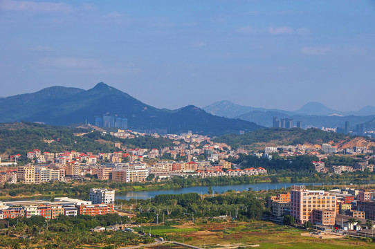 闽南乡村大地农村风景