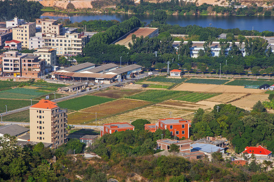 闽南乡土土地航拍