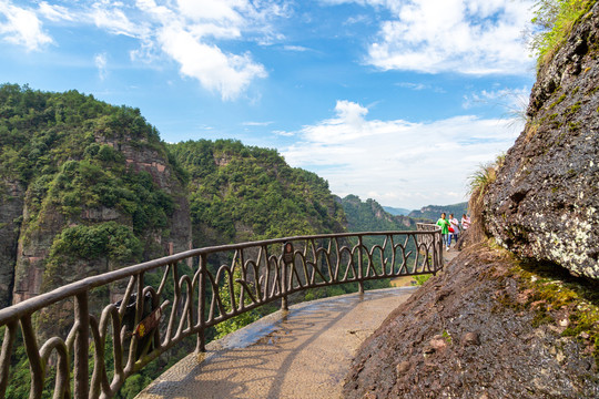 绍兴新昌穿岩十九峰栈道