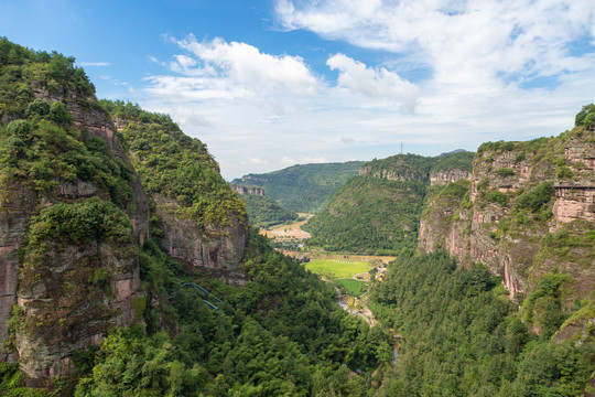 绍兴新昌穿岩十九峰