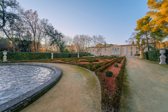 法国古典城堡与花园