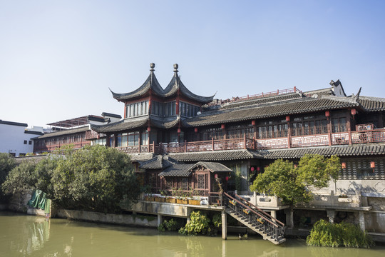 南京夫子庙仿古建筑群