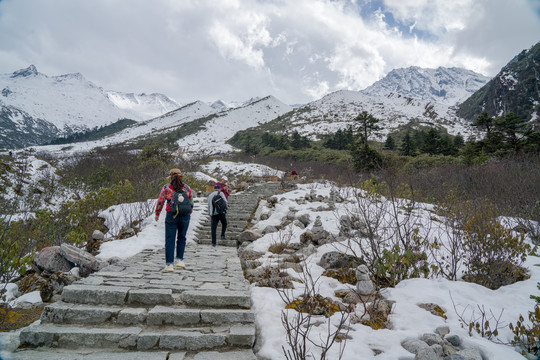 雪山