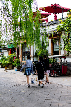 济南曲水亭街百花洲景区