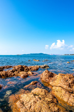 青岛栈桥海岸风光