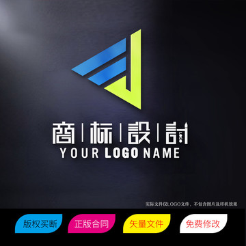 EJ或JE母标志LOGO