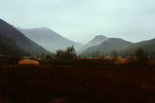 美丽的小山村