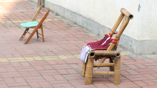 小竹椅