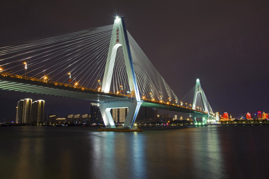 海口世纪大桥夜景