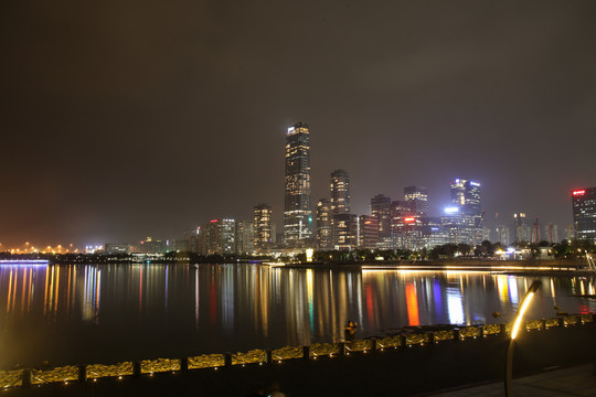 深圳人才公园夜景