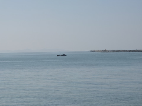 海参养殖围圈围坝