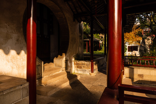 留园庭院景观