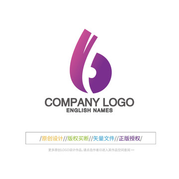 b字母LOGO图标设计