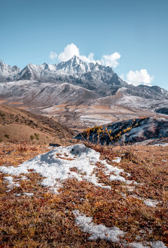 川西的高原雪山