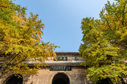 中国南京灵谷寺的无梁殿