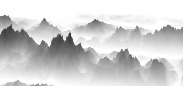 云雾山水