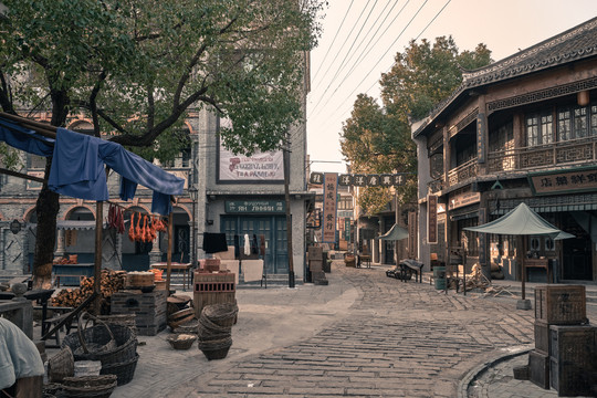 三十年代城市街景