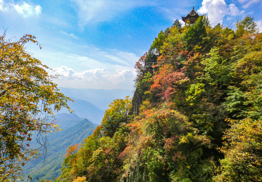 安康岚皋南宫山