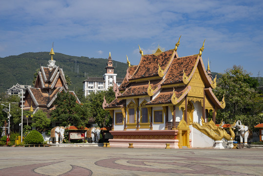 云南西双版纳景洪大金塔寺