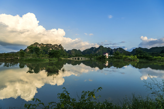 青山绿水