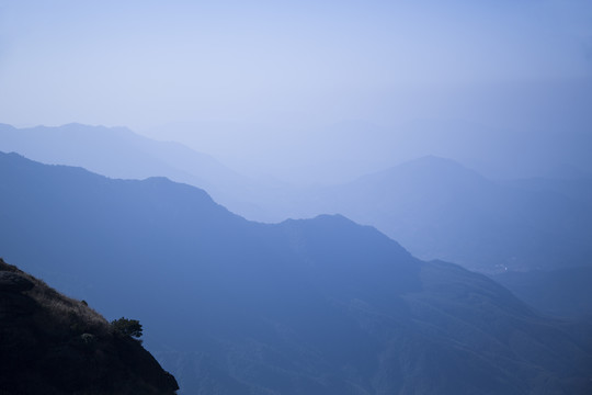 武功山秋景