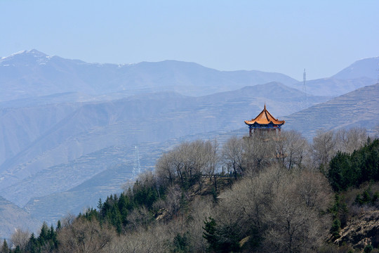 二郎山风光