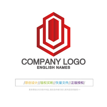 盾牌图形LOGO设计