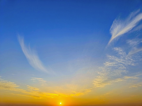 长空云海景色美