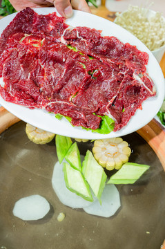 生鲜牛肉