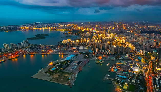 海南海口港集装箱码头