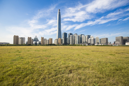 滨海新区城市天际线