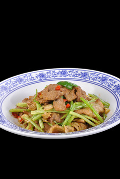 芹菜炒肉