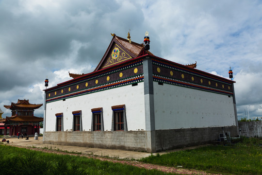 喇嘛寺寺庙建筑