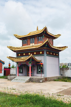 喇嘛寺寺庙建筑