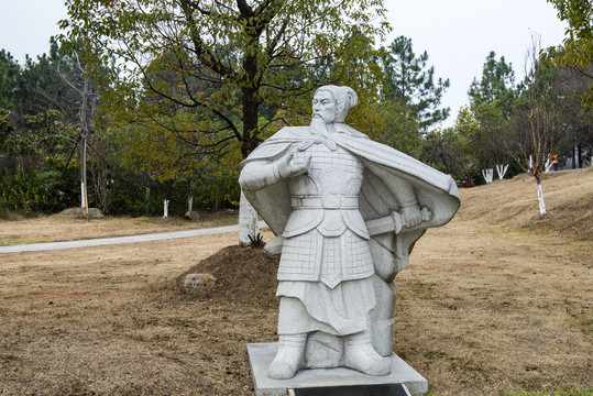 雕塑历史人物张佳胤