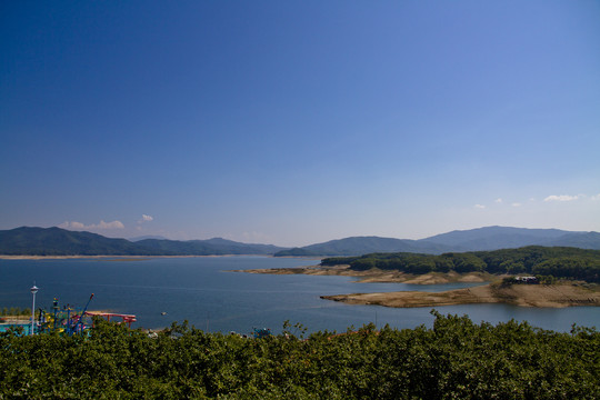 松花湖五虎岛