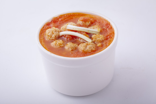番茄肉丸汤