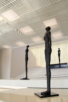 现代雕塑抽象人物雕像