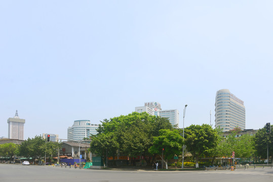 成都四川省人民医院建筑外景