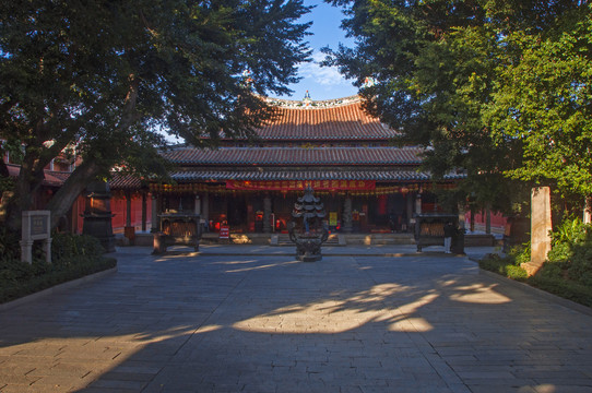 泉州天后宫寺院风景