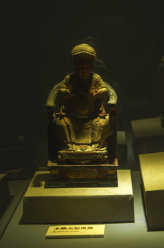 木雕天妃坐像
