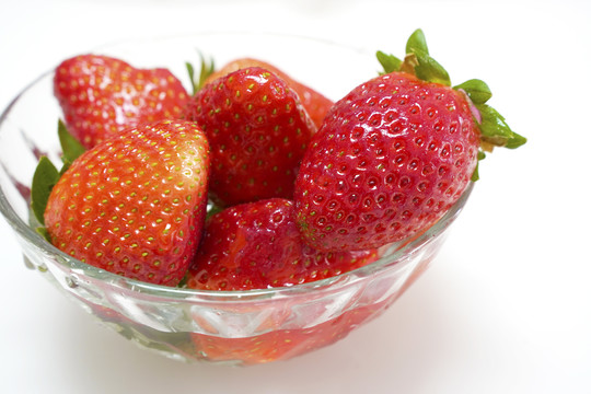 一碗小清新奶油草莓