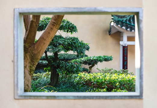 古典园林景观风光